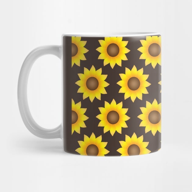 Sunflower Pattern by mithalimvk